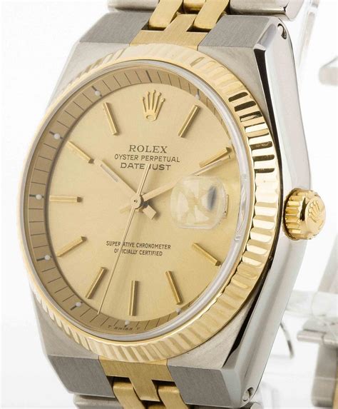 rolex oyster perpetual datejust gold.